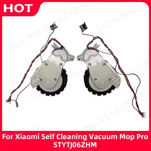 Left and Right Wheels Parts For Xiaomi Self Cleaning Vacuum Mop Pro STYTJ06ZHM Dreame Bot W10 W10 Pr