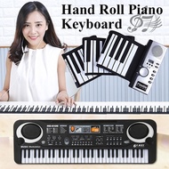 Foldable Portable Soft Keyboard Piano Roll Up Electronic Flexible Piano 61 Keys Digital PIANO