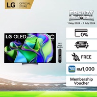LG 55"-83" 4K Smart SELF-LIT OLED evo TV C3 Series Dolby Atmos OLED83C3PSA/OLED77C3PSA/OLED65C3PSA/OLED55C3PSA with Al ThinQ® (2023)