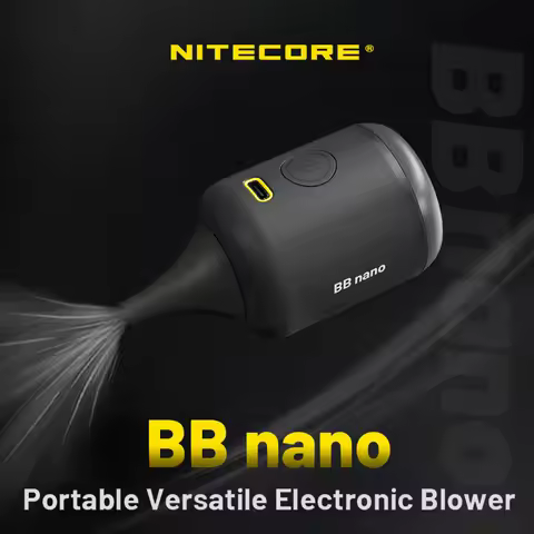Nitecore BB nano Electronic BlowerBaby Photography Blower Multi Function Portable Air Blower for Cam