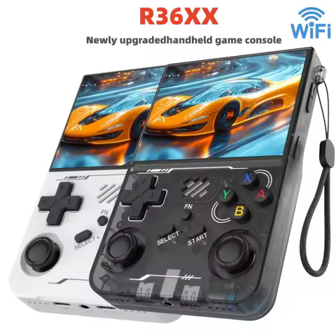 R36XX Retro R36S Handheld Video Game Console R36 Ultra IPS Screen 128GB Games Portable Pocket Player