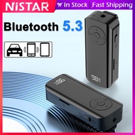 NiSTAR Bluetooth 5.3 receiver and transmitter for TV box/PC/car music,Portable receiver transmitter 