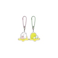 Tease Factory Sumikko Gurashi Clear Pair Acrylic Keychain: White Bear & Pengin Star SG-5541302SP Whi