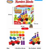 Educational Toys Block Playgo Series Number Blocks