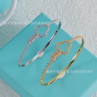 New Style Knot Open Bracelet Fashion Hollow Knot Bracelet Diamond Knot Bracelet Bracelet