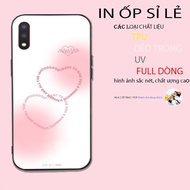 Samsung a01 / a02 phone case with colorful hearts