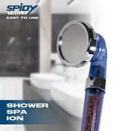3-Mode Ion Shower Head - Water Saving, Strong Pressure, ION Filter