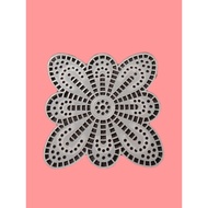 Square Plastic Mesh Benang Kait Beg Tissue Box Accessories Jaring Net 1Pcs