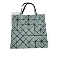 Issey Miyake ''Japanese Style New Frosted Quilted Shoulder Handbag Matte Geometric Foldable Women's Bag Shopping Bag