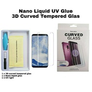 Galaxy S9 Nano Optics UV Glue Tempered Glass 【READY STOCK】