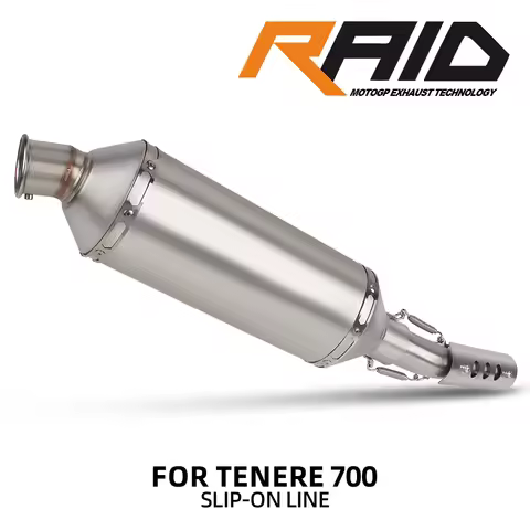 TENERE 700 PROJECT RAID Rally Exhaust Muffler for YAMAHA T7 T700 T700S XTZ690 TENERE700 2019-2026 Mo