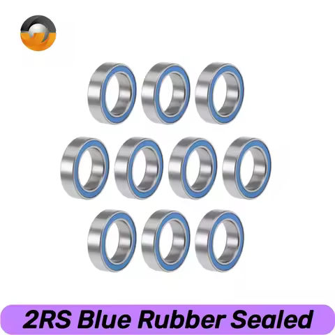 6702RS 15x21x4 mm Bearing 10Pcs Hobby Electric RC Car Truck 6702 RS 2RS ABEC-7 Ball Bearing 6702-2RS