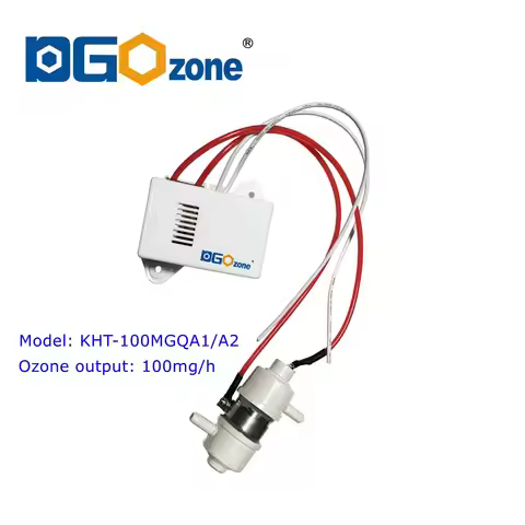 100mg 200mg 500mg Quartz Tube Ozone Generator for Water Purifying Glass Tube Ozone Cell Ozonizer DGO