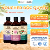 Green Pharmacy shower Gel 500ml – Green Coffee & Ginger/ Damask Rose & Shea Butter/ Lavender & Flaxs