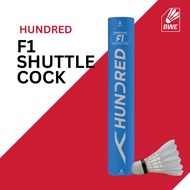 HUNDRED F1 PROFESSIONAL SHUTTLECOCK - 100% ORIGINAL HNDRD BADMINTON SHUTTLECOCK