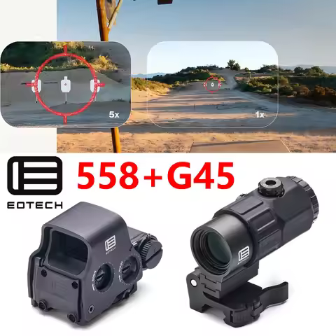 EOTECH 558 G33 G43 G45 3X 5X Magnifier Scope For 558 Holographic Collimator Red Dot Sight Reflex Opt