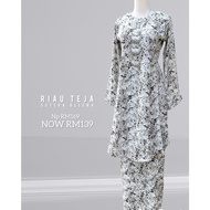 KURUNG RIAU TEJA - SUTERA CREPE