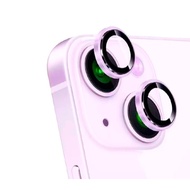 Tempered Glass Camera ProtectorRing For iphone 14 14 14Plus Plus Aluminum Camera