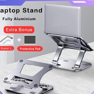 Hj6 Aluminum Laptop Stand Holder Folding Holder Liftable Tablet Cooling Laptop Desk Adjustable Multi Angle JL