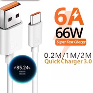 Mione 7A 100W Fast Charging Cable Type C 6A 66W USB To Type C Super Charger Cable Data Cord Quick Ch