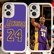 H98 Kobe Bryant White Casing for OPPO Reno 8Z 7 7Z Find X5 8 Lite 5G