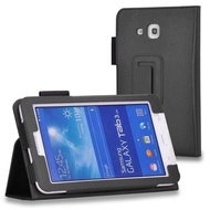 3i coverFor Samsung Galaxy Tab 3V PU leather case SM-T116 SM-T116NU cover 3 Lite T110 T111 protector