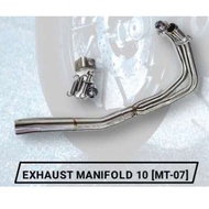 Mt-07 exhaust manifold 10