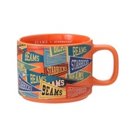 BEAMS x Starbucks Recycled Ceramic Mug Pennant Design [355ml]