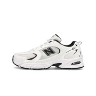 530 "WHITE BLACK" WHITE BLACK Jogging Shoes Sports Shoes Men Women Section MR530EWB OCVC