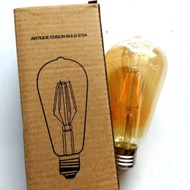 Edison filament LED lamp,/ filament LED bulb, 4w 4watt Edison cafe decorative lamp