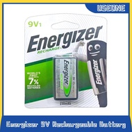 +1pc+pack Energizer 9V Rechargeable Battery.