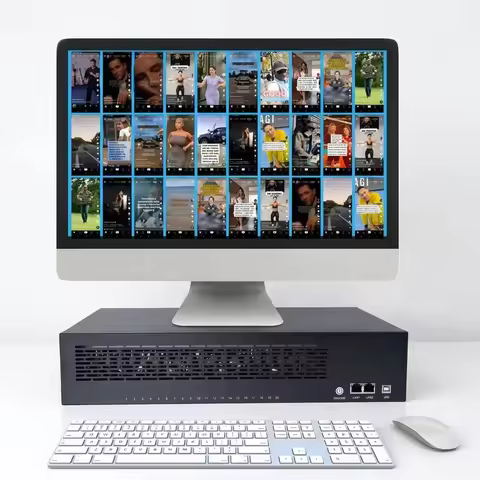 Phone Farm Box Facebook Tiktok Youtube Soptify Automation Click Bot