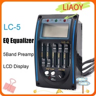 LIAOY LC-5 Acoustic Guitar Parts LCD Display EQ Equalizer