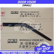 [LUXURY/SMALL] Proton Saga Iswara Door Visor Luxury / Small Style Saga Old 1993 Aeroback Sedan Saga 