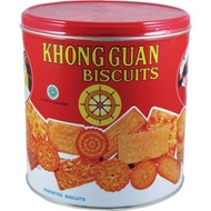 New KHONG GUAN BISCUITS Cans 650 Grams