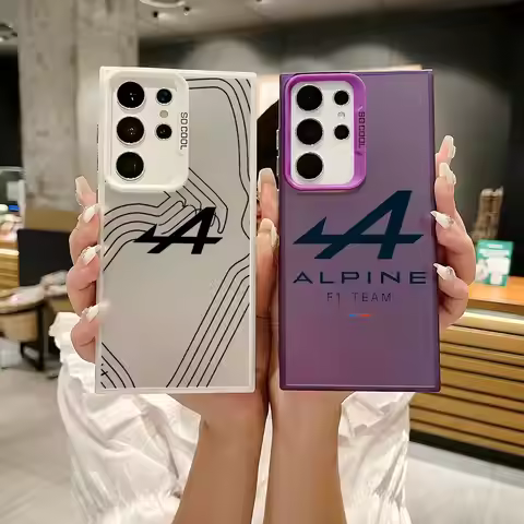 A-AlpineS F1 T-Team Cool Phone Case For Samsung Galaxy S25 Edge S24 S23 S22 S21 S20 Ultra Silicone C