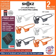 Shokz OpenRun Pro 2 / OpenRun Pro 2 MINI Open Ear Bone Conduction Bluetooth Headset