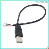 WU PH1 5 Female to USB 2 0 Male to 4 pin Data Cable  Transmission 30cm 12Inch