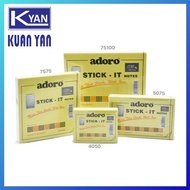 Sticky Note Paper Type | 2"x3" (5.1cm x 7.6cm) | 3"x3" (7.6cm x 7.6cm)