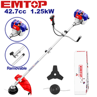 EMTOP เครื่องตัดหญ้าสะพายหลัง 2 แรงม้า รุ่น EGTC4321 ( Gasoline grass trimmer and bush cutter )