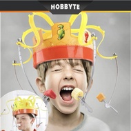 Rotating Crown Food Hat Board Game Chow Crown Music Rotating Crown Food Hat