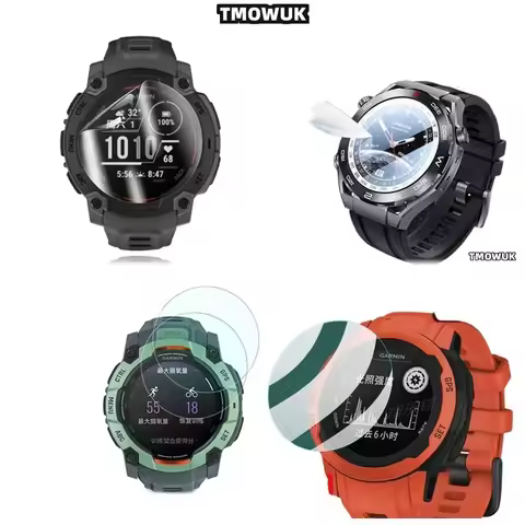 For Garmin Instinct 2 2X 3 3E Crossover 40 45 50 Mm - Ultra HD Screen Protector - 9H Hardness, Anti-