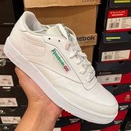 Men's Classic white Reebok CLub C 85 sneakers