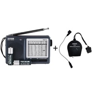 XHDATA 【ของแท้ 100%】R-9012 วิทยุพกพา FM/MW/SW วิทยุความไวสูง 12 แบนด์ วิทยุติดรถยนต์ วิทยุชาร์จแบตได