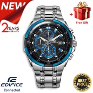 Jam Tangan Casio EDIFICE EFR539 Series Silver Stainless Steel Men Watch