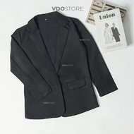 VDO LUX BLAZER - BLAZER WANITA FURING LD 100 110 120 130 - ATASAN KERJA JAS KANTOR JUMBO BIG SIZE PA