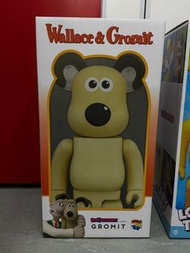 開封品  Medicom Toy Be@rbrick Bearbrick Gromit 1000% 超級無敵掌門狗 掌門狗