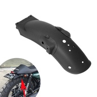 Black Motorcycle Universal Cafe Racer Rear Retro Metal Fender Mudguard Cover For Honda Yamaha Suzuki