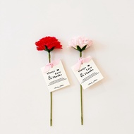 Aurelia Atelier Carnation Soap Flower