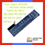 AC Aspire AP12A3I AP12A4I W700 MA50 Tablet M3 M5 U M5-481G M3-581TG M5-481TG-6814 Battery